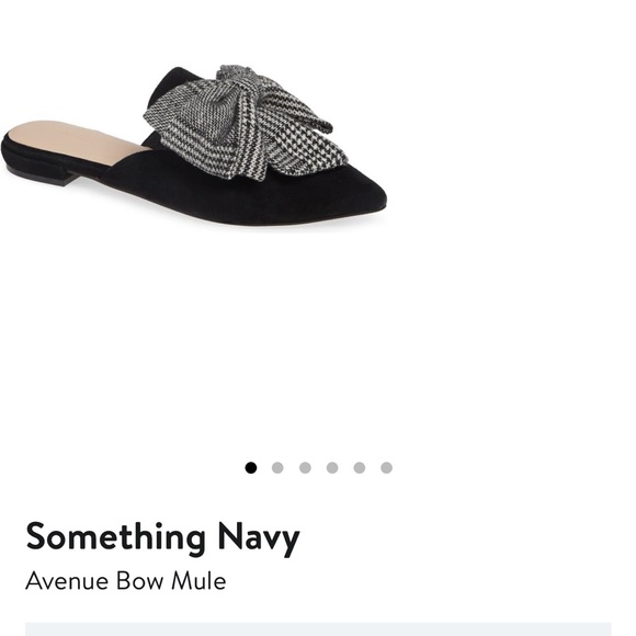 Something Navy Avenue Bow Mule - Picture 13 of 15